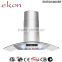 CE GS SAA CB Approved Curved Glass 90cm Wall Mounted Extractor Hood