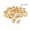 TOP Quality Mix Color Plated 90pcs 10mm Lobster Claw Clasps + 600pcs 5mm Open Jump Ring Value Pack Box Set for Jewelery Making