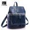 China suppliers  wholesale flap bag genuine leather backpack ladies women