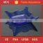 Wholesale Dinner Plates Decorative Square Blue Glass Under Plate