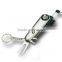 2 pcs Golf Multi-tool Brush Marker Pen Divot Pitch Holder Wooden Tees Golf Bags