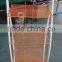 orange color Shampoo display shelf