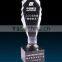 Supplier Custom High Quality Clear Acrylic World Cup Soccer Trophy with Various Size