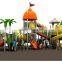LLDPE plastic animal series large kids playground in united states
