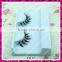 Human hair strip false eyelashes with hand made