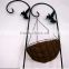 decorative metal garden hanging shepherd hook