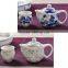 Family kitchen teaware with gift package and porcelain teapot ceramic teaset teacup and clay tea tray