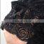 Wholesale High Quality No Rims Thin Lining Black Lace Bra