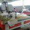 cnc wood machine with two exchanging spindles