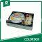FOOD GRADE ENVIRONMENTAL PAPER COLOR BOX FOR PACKING SUSHI WITH GLOSSY LAMINATED