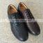 Action leather men's casual shoes pig lining men's casual shoes rubber soles