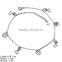 jl-17 925 Sterling Silver Fashion Anklet Jewelry Silver Jewelry 925 Plain Silver Girl Fashion Charm Anklet