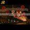 LED lighted 2d wallpaper for home decoration