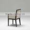 Italian style fabric wood single chair (C-51)