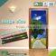 Eco-friendly customized unique waterproof easy peel self adhesive door mural stickers