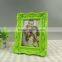 Green color latest resin different types photo frames