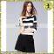 Slim Tight Waist Stripe t-shirt/Clothing Made in China