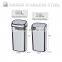 8 10 13 Gallon Infrared Touchless Dustbin Stainless Steel Waste bin eco friendly outdoor street trash can SD-007