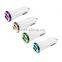 new design coloured usb car charger dual car charger phone