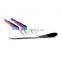 Lady Angular Tweezer with 45 Degree Angle Curved Tip Tweezer Set In Rainbow Plasma Coating Color.