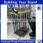 solid metal single wine bottle display stand/wine display rack
