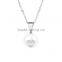 stylish shell pearl with stainless steel gold heart jewerly set