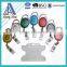 ABS material promotional gifts custom new badge reel pull reel