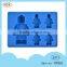 Custom ice cubes promotional tray model silicone ice tray