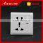 Factory free sample Universal standard electrical wall socket with CE certfication