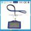 Custom wholesale fashion ID card holder rhinestone lanyard