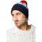High Quality unisex Custom wholesale pom pom Knitted Beanie Winter Hat