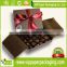 CUSTOMRIZED WHOLESALE LUXURY PAPER CHOCOLATE BOX WITH DIVIDER INSERTS