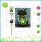 Animal led solar garden street stake light with battery
