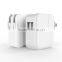 Multiple USB 2 Ports Charger Quick USB wall Charger for iPhone iPad SamsungGalaxy Pad