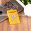 cute design soft silicone reflective key chain