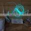 "Polar light 3"OD:2.6mm Pink EL WIRE AC110V-240V 40M-60M EL WIRE INVERTER