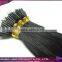 Double Drawn Russian Remy Hair Extensions Black Nano Ring Hair Extensions Double Drawn Weft