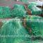 Double knot green nylon fishing net