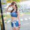 2015 japan bikini blue color swimwear