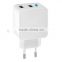 Dual USB port travel charger with Intelliegent charging IC 3.1A output