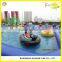 Giraffe style Amusement water park rides mini kids bumper boat inflatable water boat for sale with motor