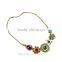 Beautiful Jewelry Necklace Women Crystal Flower Pendant Choker Chain Bib Statement
