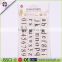 Promotional latest high quality craft clear stamp