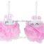 wholesale cute carton animal nylon loofah