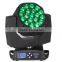 New professional 19x12w RGBW 4in1 Led Bee eyes moving head Zoom Light stage light