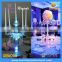 Dia 15cm Round Bottle Florifiers Party Vase Led Light Base For Acrylic Decoration