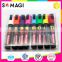 8 Pack Fluorescent colors Anti-wipe Marker pens with custom logo And Reversible 6mm Tip for Glass, Window
