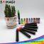 NeoMarker Waterproof Markers Chisel Bullet Tip-Set of 8