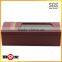 Luxury hot sale high gloss lacquer finish wooden wine box with wine accessories