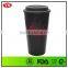 16oz insulated double wall bpa free plastic thermo mug